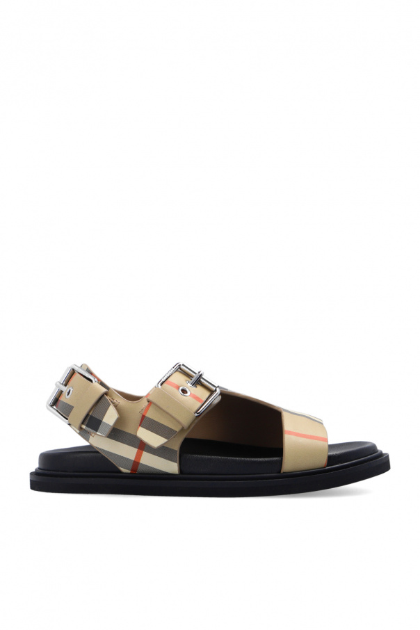 Fashion burberry infant sandals